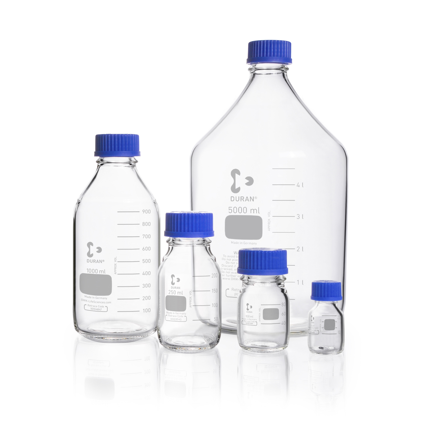 DURAN Laboratory Bottle Clear / Botol Laboratorium